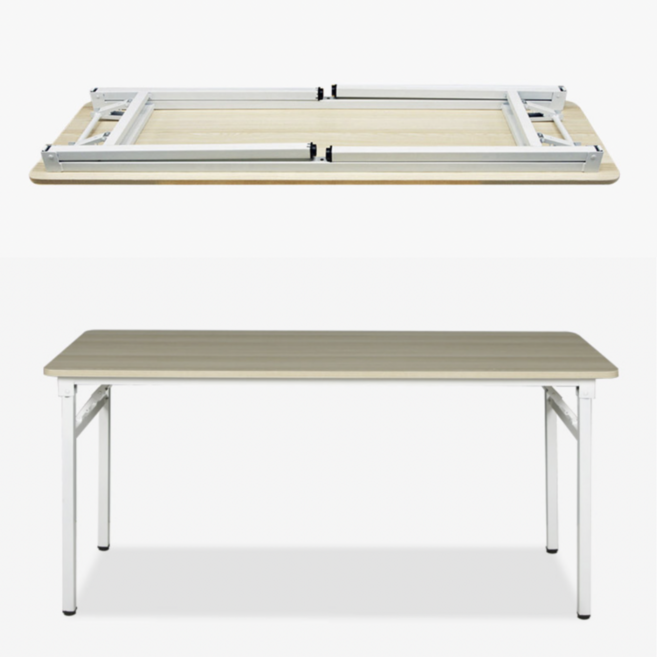 접이식 책상 테이블 이케아 공부 1200 1500 1800, 퓨어비치