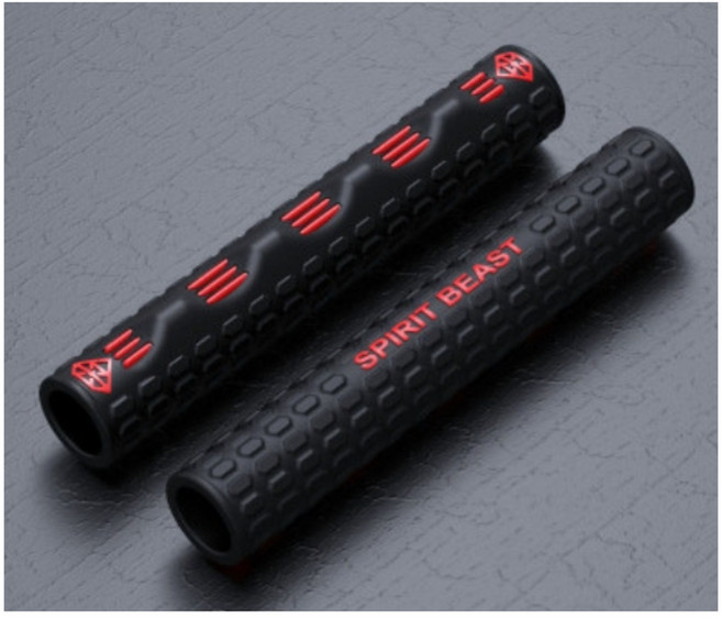 프로라이더스 오토바이 브레이크 레버그립 친환경 실리콘소재 스피릿비스트, 레드, 1개