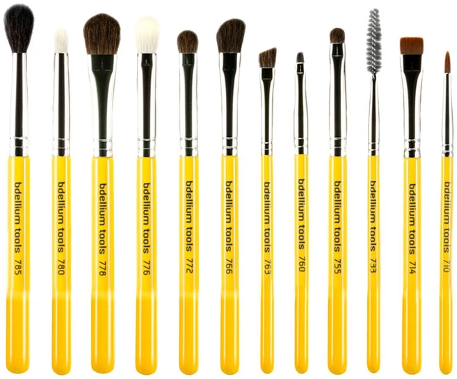 Bdellium Tools 스튜디오 라인 아이 브러시 세트 및 파우치 12 개입 세트, 1개 - 쿠팡