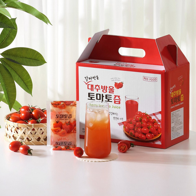 맑은 방울토마토즙, 125ml, 100개