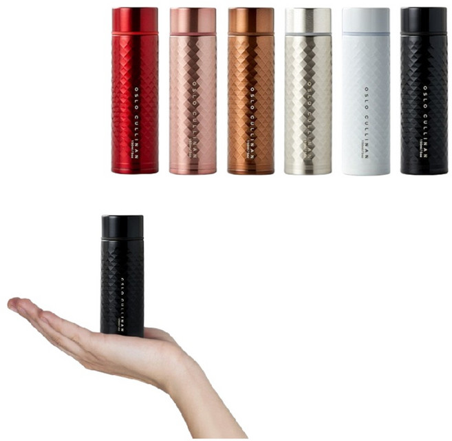 WSMall 오슬로 컬리넌 미니텀블러 (120ml 150ml 200ml) - 6color 내부세라믹코팅텀블러, 120ml 화이트