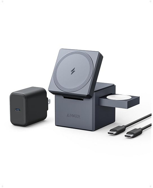 Anker 3-in-1 Cube with MagSafe, 1개, 상세페이지 참조
