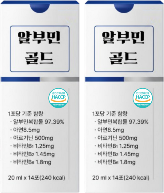 식약청 인증 알부민 HACCP 아르기닌 스틱, 4개, 280ml