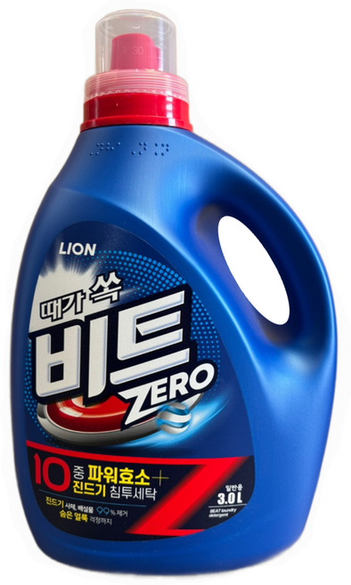 비트 진드기 침투세탁 액상세제 일반용 본품, 3L, 1개