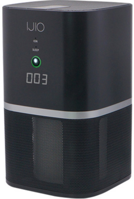 아이지오 H13등급 헤파필터 음이온 공기청정기 H1, H1 블랙
