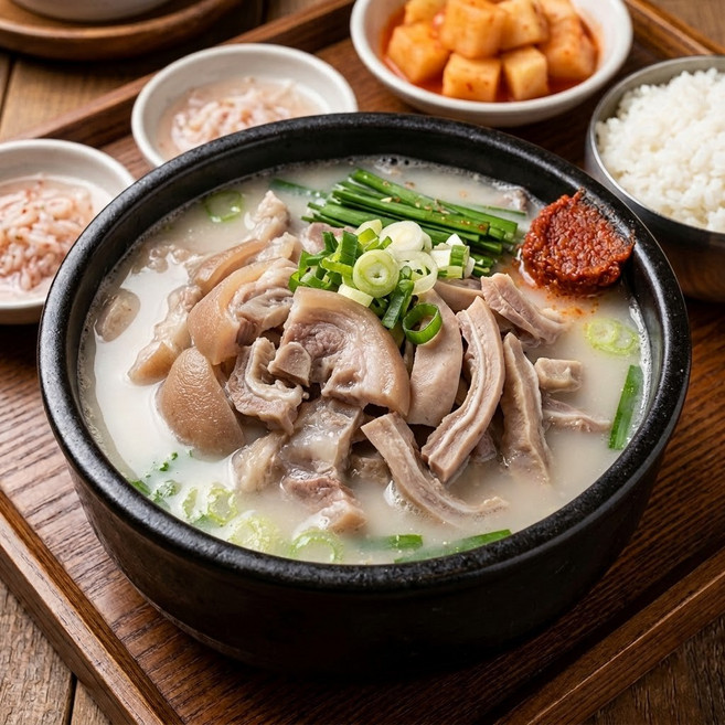 [국룰회관] 당일도축 돼지국밥 (200g) 국내산 머릿고기 사용, 200g, 1개