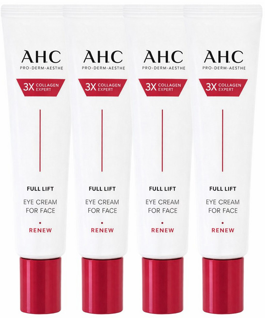 2026 최신상 AHC 풀리프트 아이크림 포페이스 시즌14, 12g, 4개