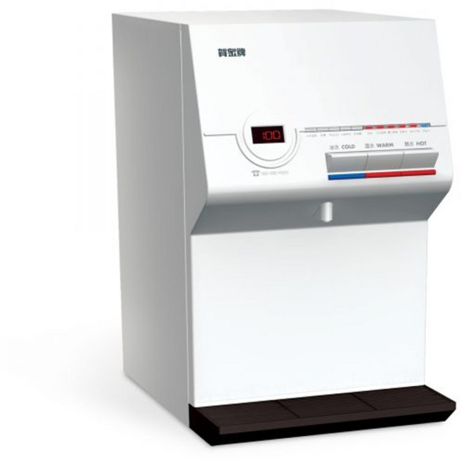 賀眾牌 智能型微電腦桌上型飲水機 (冰溫熱), UR-672BW-1 溫熱智能飲水機