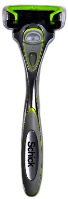쉬크 하이드로5 파워셀렉트 5중날 면도기, 1개입, 1개