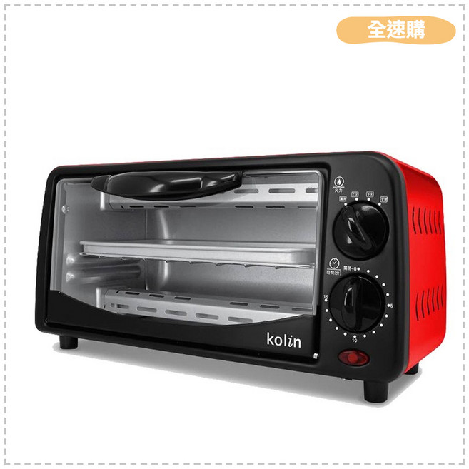 歌林 Kolin 6L 雙旋鈕控溫烤箱 KBO-SD1805 獨立上下火電烤箱