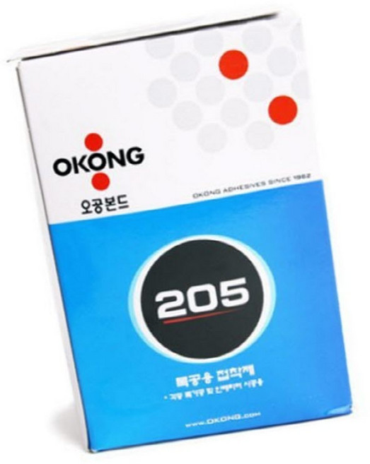 오공 205 목공용 접착제 친환경 목가공 인테리어 시공용 800g, 1개