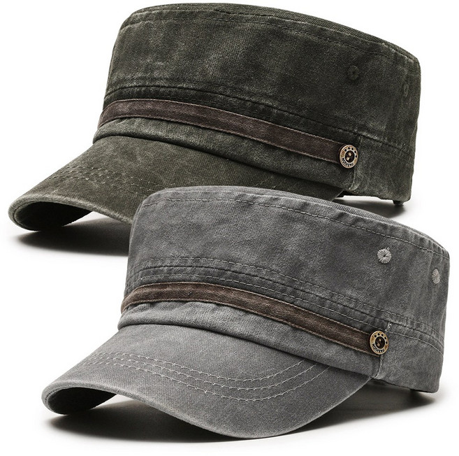 나인벨로 1+1 워싱 밀리터리 군모 캡 빈티지 모자