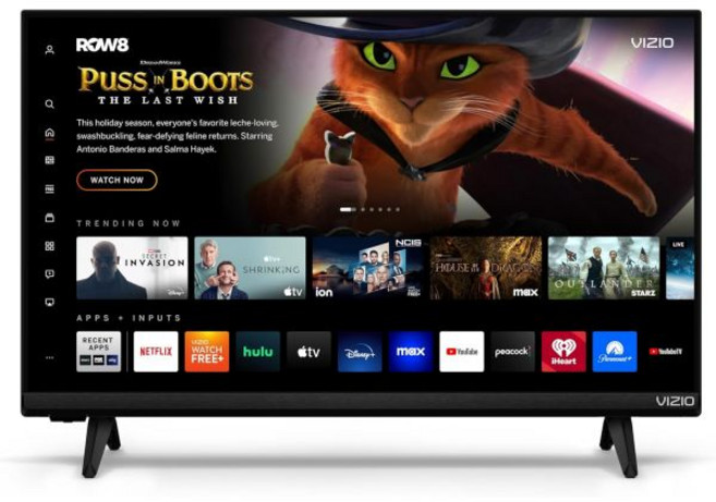 비지오 24인치 D시리즈 FHD LED 스마트 TV 블루투스 헤드폰 지원 AMD 프리싱크 및 알렉사 호환 D24fMK01 2023 모델, 24 inch