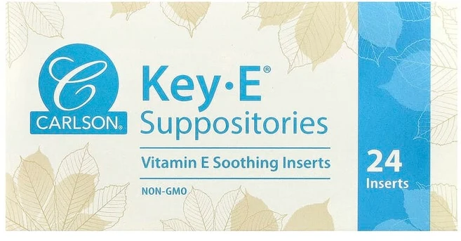 Carlson Key-E® 좌약 24개입 CAR-00554, 1, 24 - 쿠팡