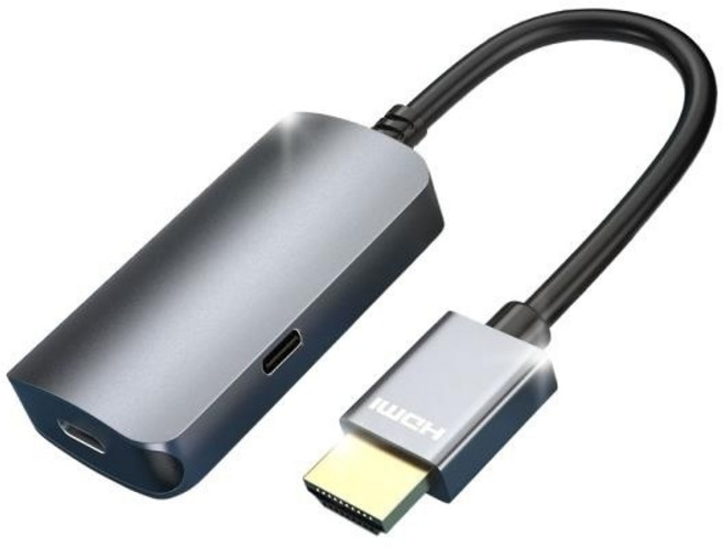 수피 4K 60Hz HDMI to USB C타입 변환 컨버터, 1개