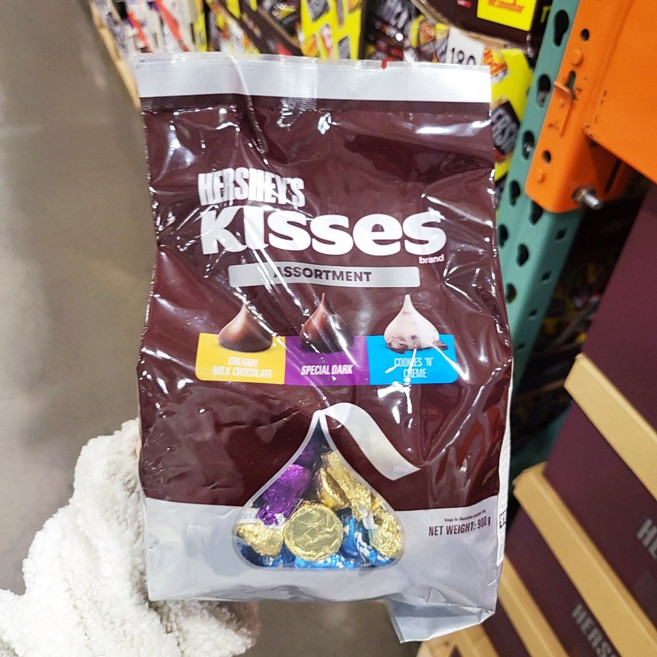 허쉬 키세스 초콜릿, 900g, 1개