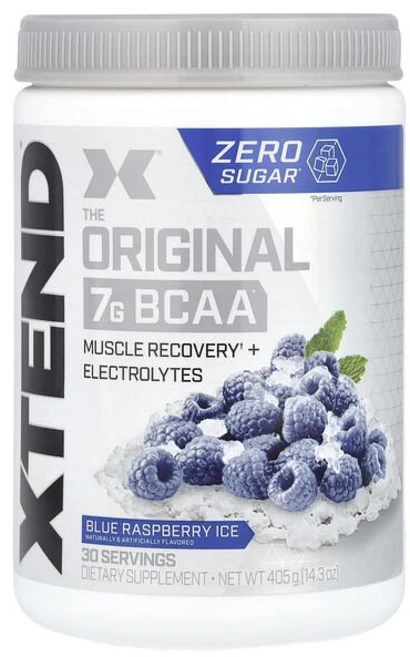 XTEND 7G BCAA Blue Raspberry Ice 엑스텐드 7G BCAA 블루 라즈베리 아이스, 405g, 1개 - 쿠팡