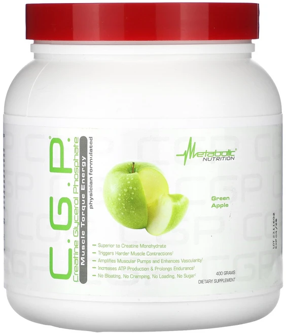 메타볼릭 뉴트리션 Metabolic Nutrition CGP 그린 애플 400g125143원산지:기타, 400g, 1개 - 쿠팡