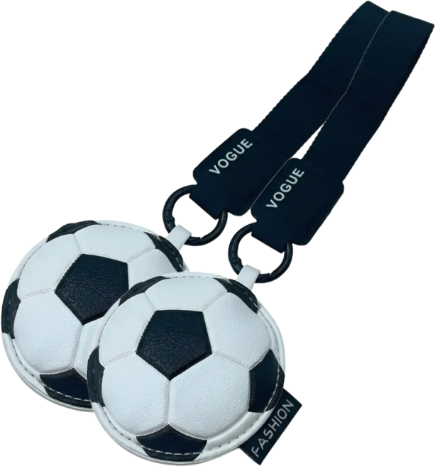 축구 풋살 키링, 2개, 단일