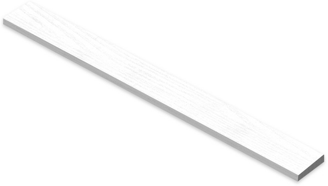 인테리어 몰딩 DIY 보수 평몰딩 평판몰딩 40MM X 2400MM, 40*9 167번 우드백색, 1개