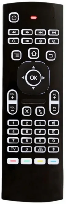 2.4GHz MX3 에어 마우스 무선 미니 키보드 음성 백라이트 컨트롤러 IR 학습 리모컨 PC 안드로이드 TV 박스, 02 No Mic With Backlit