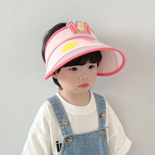 [현투몰] 남아 여아 데일리 LED 썬캡 어린이집 문센 준비물 선물 아동모자