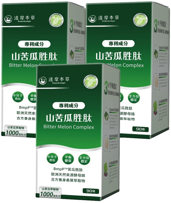 達摩本草 山苦瓜胜肽, 綠色--新效期, 1個裝