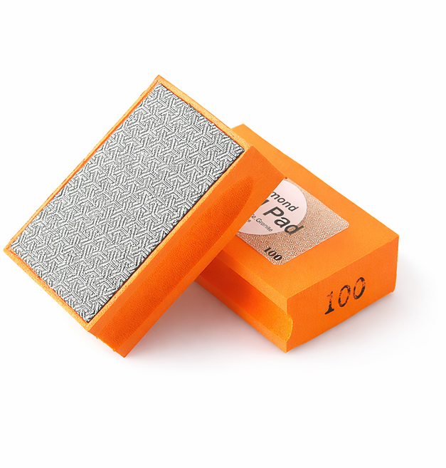 아띠꼴로 빼빠 다이아몬드 사포 스펀지 블럭 핸드샌딩기, 1개, 100방