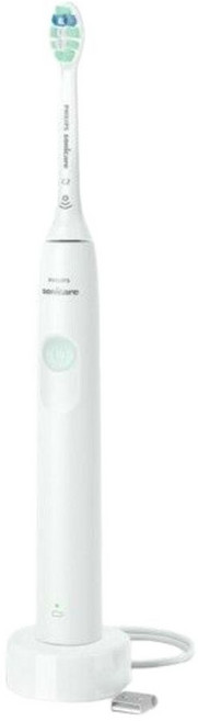 필립스 소닉케어 1100 시리즈 전동칫솔, HX3641/41, 올화이트민트, 1개