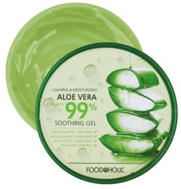 푸드어홀릭 알로에베라 수딩젤 300ml /알로에 수분크림 병풀추출물함유 진정 보습, 푸드어홀릭 알로에베라 수딩젤 300ml /알로에 수분크, 1개