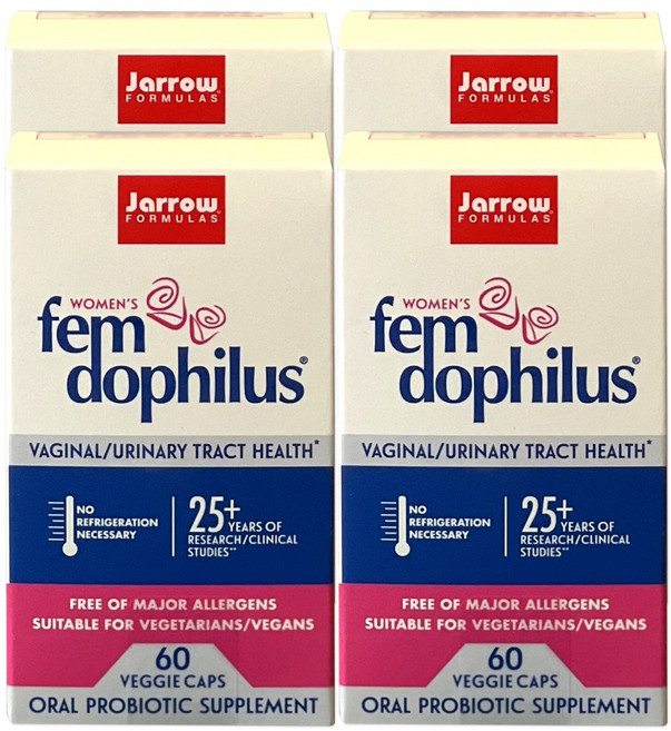 Jarrow FORMULAS 賈羅公式 女性口服乳酸菌膠囊, 60顆, 4罐