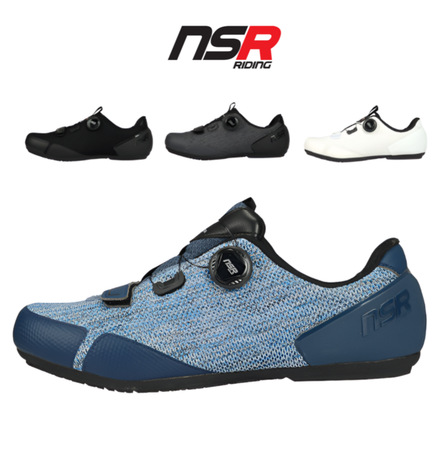 NSR 클럽 크로스 니트-11 자전거 평페달 신발 슈즈, 260, 그레이