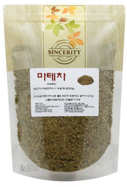(아르헨티나산)마테차 마테가루 300g, 1개