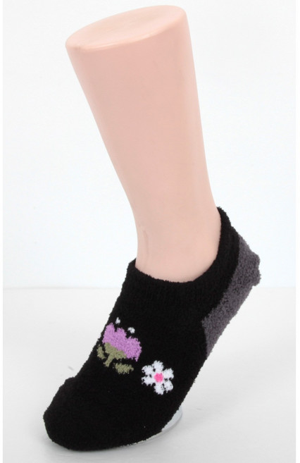 국산 도톰한 극세사덧신 5켤레 탁텔 수면덧버선 논슬립 미끄럼방지 플라워 캐릭터 개별포장