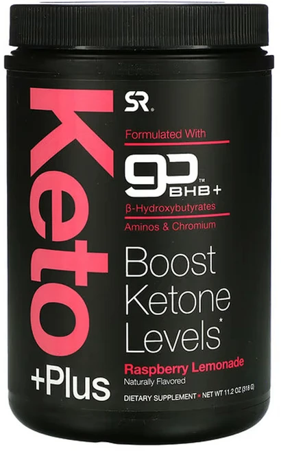 스포츠리서치 케토 플러스 GO BHB + 라즈베리 레모네이드 318g(11.2oz), 1개, 상세설명참조 - 쿠팡