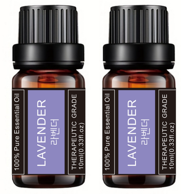 레노포프 천연 에센셜오일 & 블랜딩오일 35종 테라퓨틱등급, 2개, 1.라벤더, 10ml