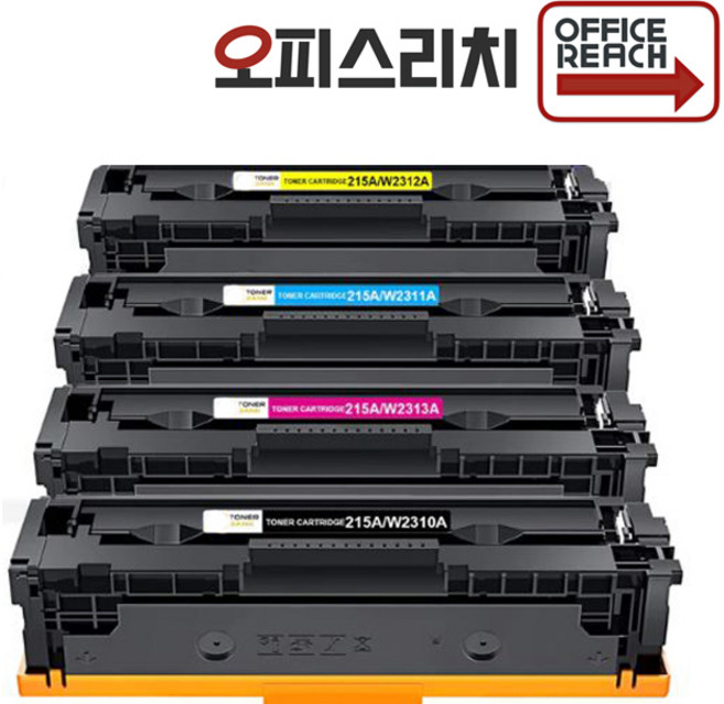 HP 호환 MFP M182nw 칼라4색세트 토너 W2310A 칩장착완제품, 1개