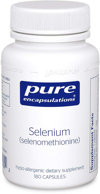Pure Encapsulations 硒甲硫氨酸膠囊, 180顆, 1罐