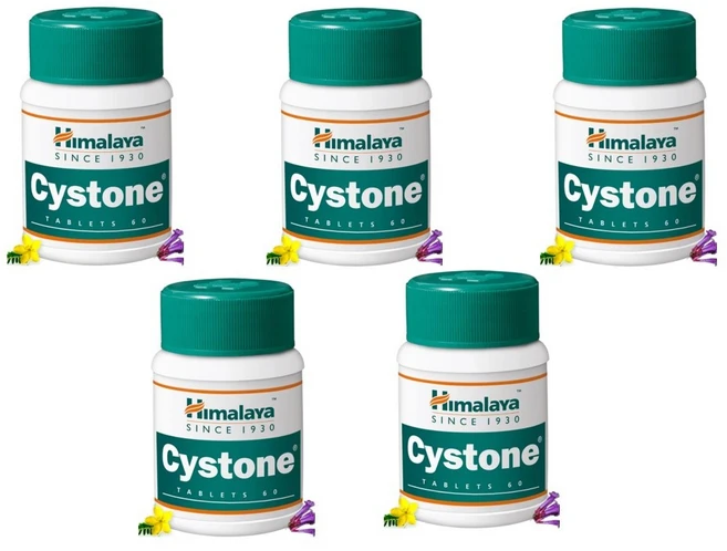 Himalaya Cystone Tablet, 5세트, 60정 - 쿠팡