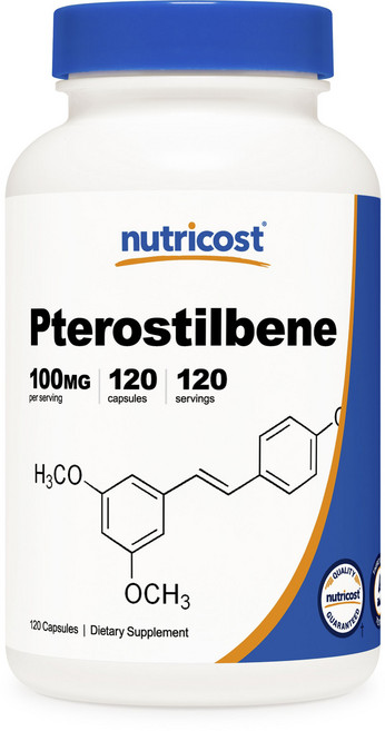 뉴트리코스트 프테로스틸벤 100mg 캡슐, 120정, 1개