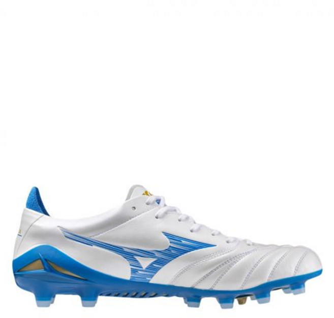 [정품아닐시3배보상] 미즈노 모렐리아 네오 IV 엘리트 화이트 라디언트 레이저 블루 Mizuno Morelia Neo IV Elite White