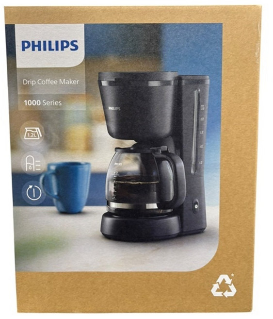 필립스 커피메이커, 블랙, HD7430