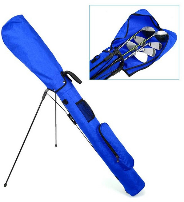 SSV高爾夫 支架球袋, 藍色 請用宅配通, 1個