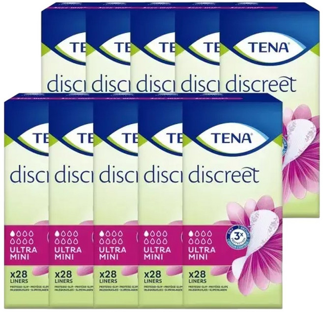 테나 레이디 돌봄 방수 요실금 라이너 울트라 미니 28개입 10개