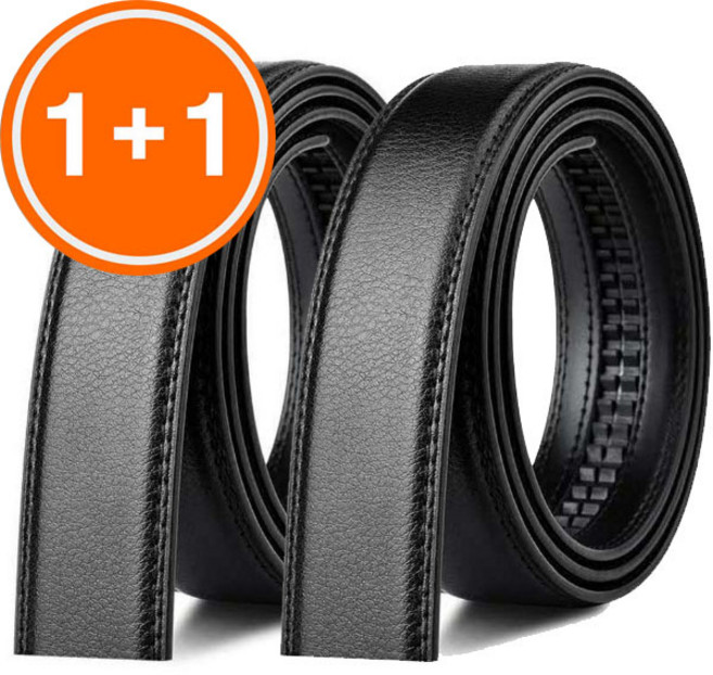 2개입 빨래판타입 2.8cm 버클없이 줄만 로이맥스 교체용벨트 남성 남자 자동정장 허리띠