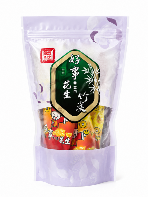 好事花生 ONE 時代 竹炭花生, 80g, 1個