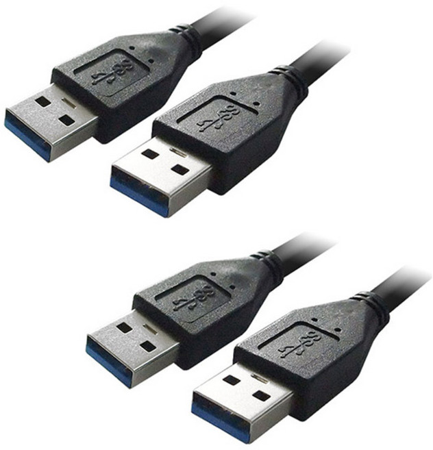 대원티엠티 USB3.0 A-A 케이블 3m DW-USB3AA, 2개