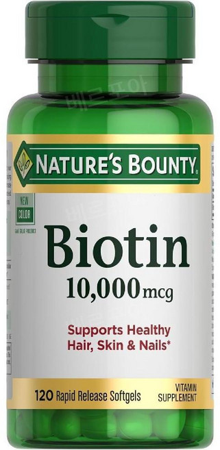 컨트리 라이프 비오틴 고효능 10000mcg 120정, 1개