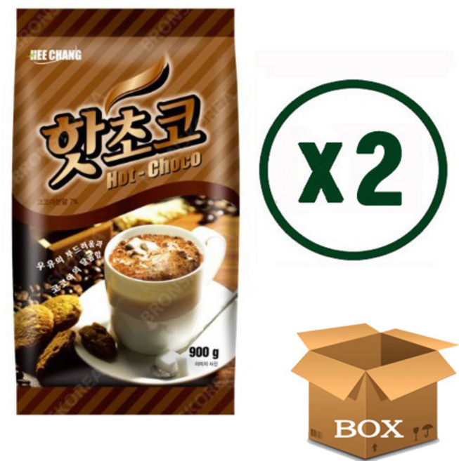 희창 핫초코 900g 자판기용 국산차 코코아 분말, 1개입, 2개