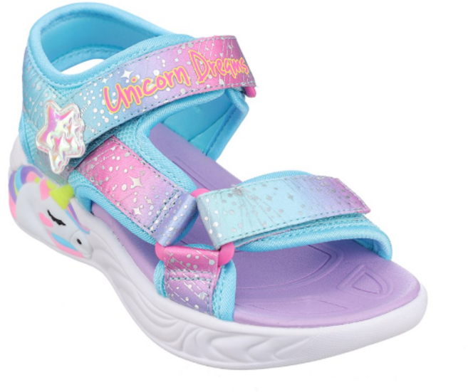 스케쳐스 여아용 유니콘 드림 샌들 운동화 SK0GS22M022